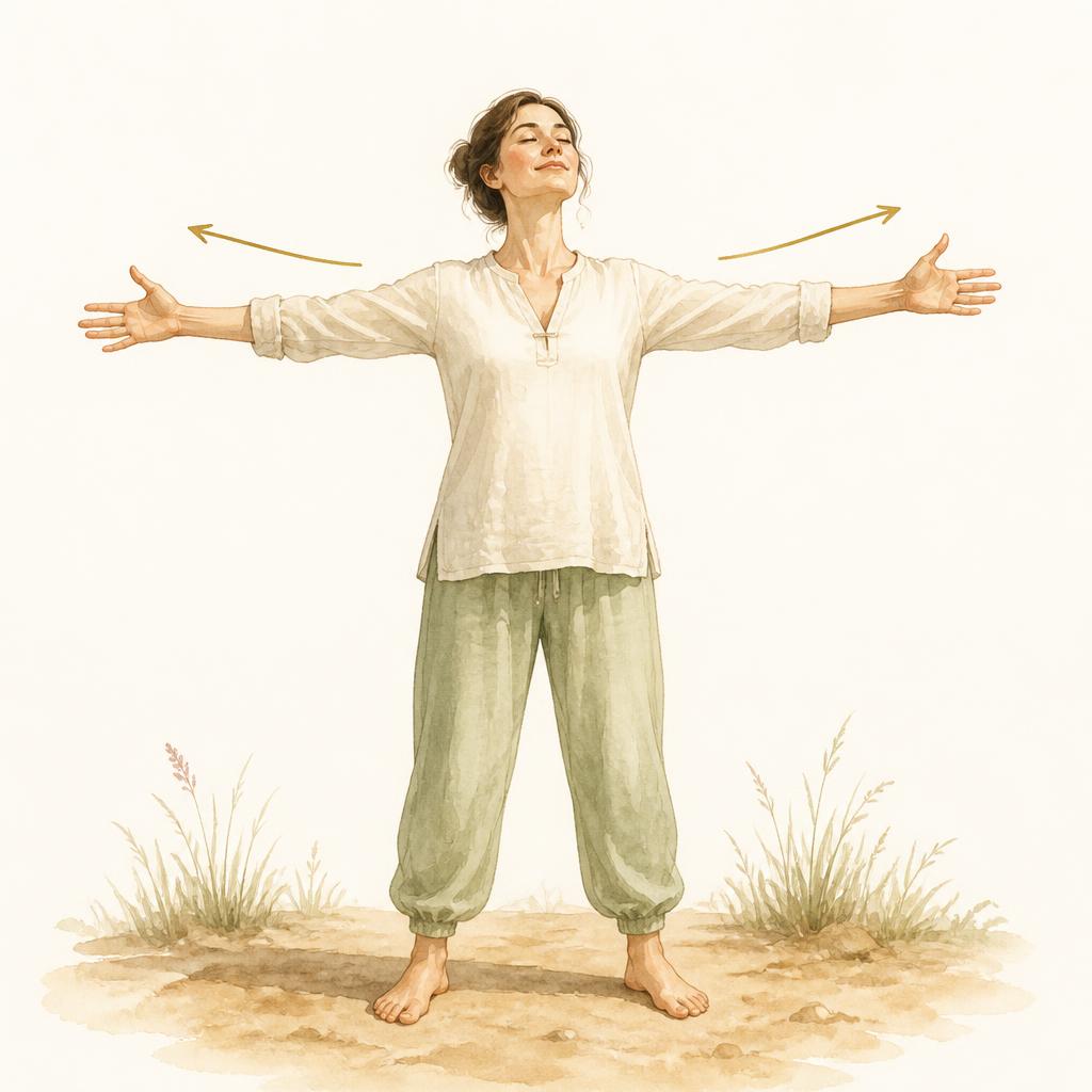 Brust öffnen — Achseln & Thymus befreien