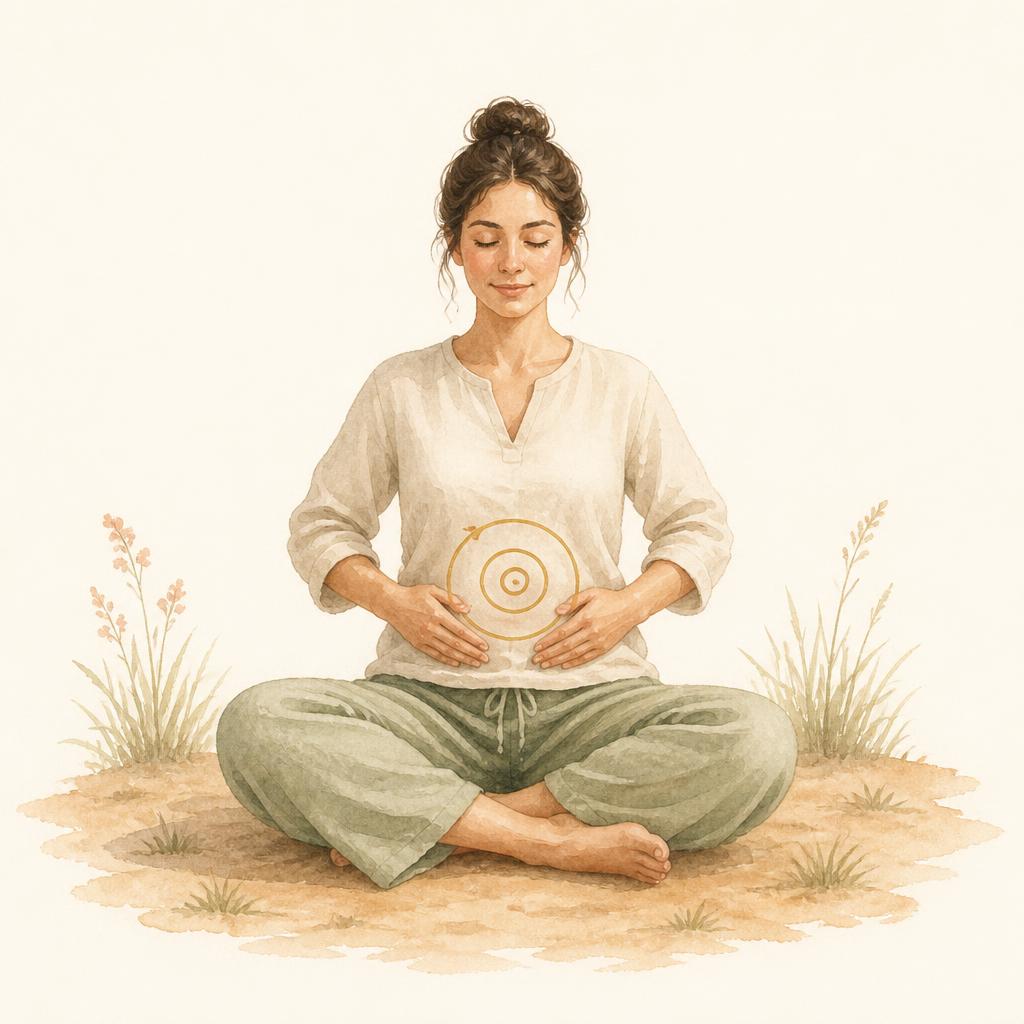 Rou Fu Gong — Bauchmassage „Den Ozean rühren“